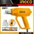 INGCO HG200038 Heat Gun 2000 W, 350°C and 550°C
